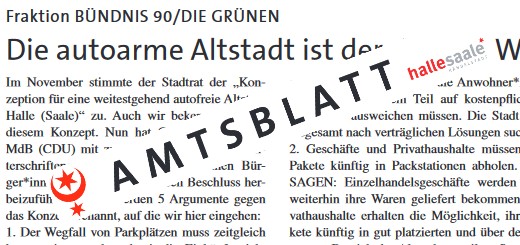 Die autoarme Altstadt ist der richtige Weg