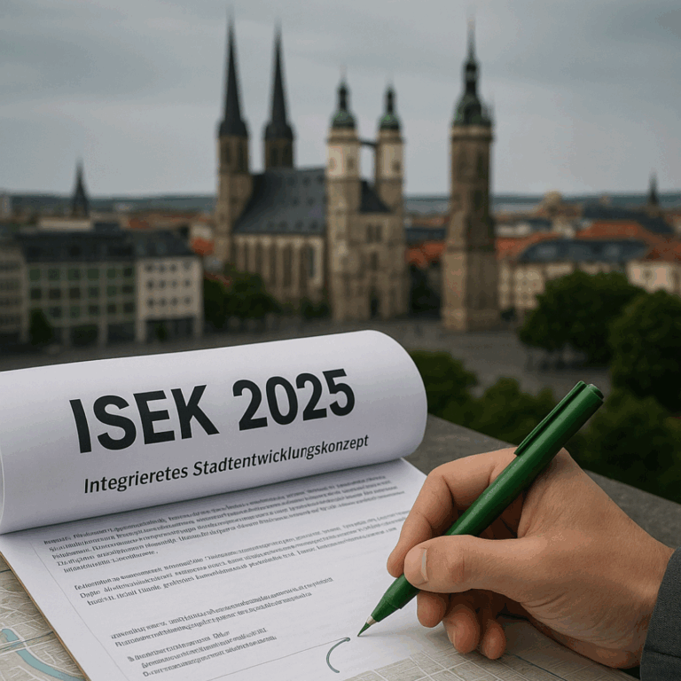 Änderungsantrag der Fraktion BÜNDNIS 90/DIE GRÜNEN zur Beschlussvorlage „Beschluss zur Fortschreibung des Integrierten Stadtentwicklungskonzeptes ISEK Halle 2025 – Aufstellungsbeschluss „VIII/2025/00991