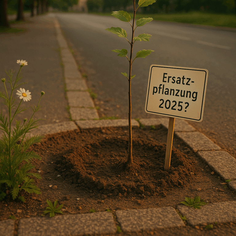 Anfrage der Fraktion BÜNDNIS 90/DIE GRÜNEN zu Ersatzpflanzungen in der Baumallee am Gimritzer Damm