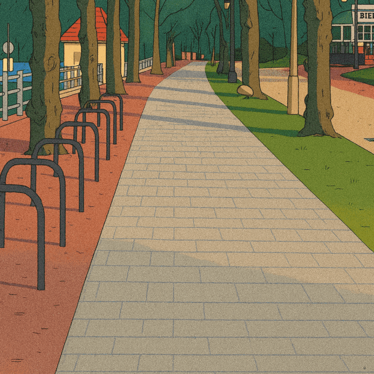 Anregung der Fraktion BÜNDNIS 90/DIE GRÜNEN zu Fahrradbügeln am Riveufer